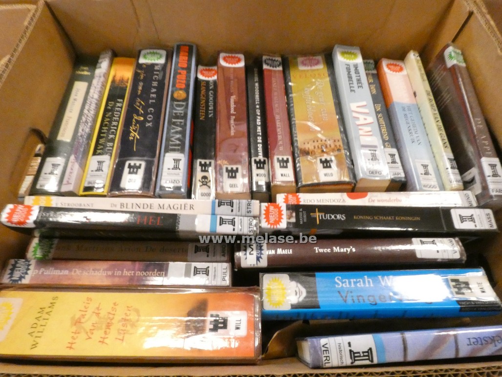Doos boeken "Historische romans"