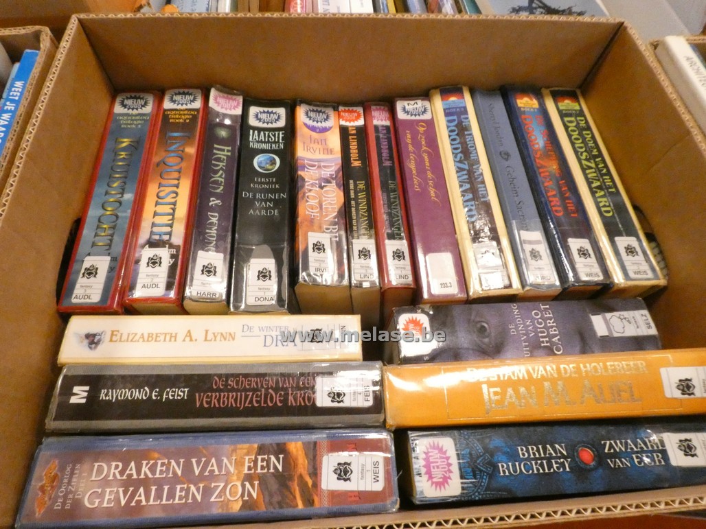 Doos boeken "Fantasy"
