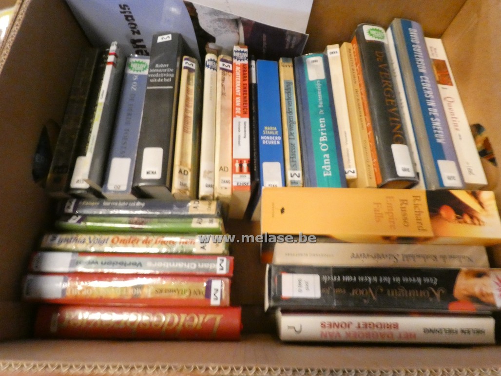 Doos boeken "varia"