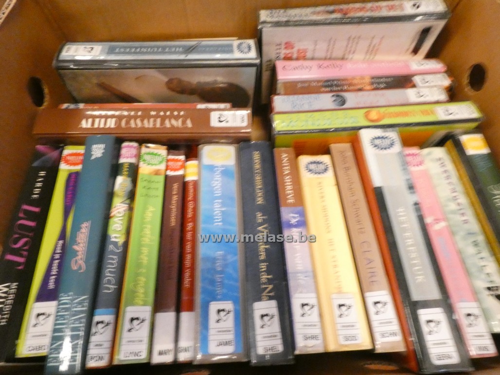 Doos boeken "Romantiek"