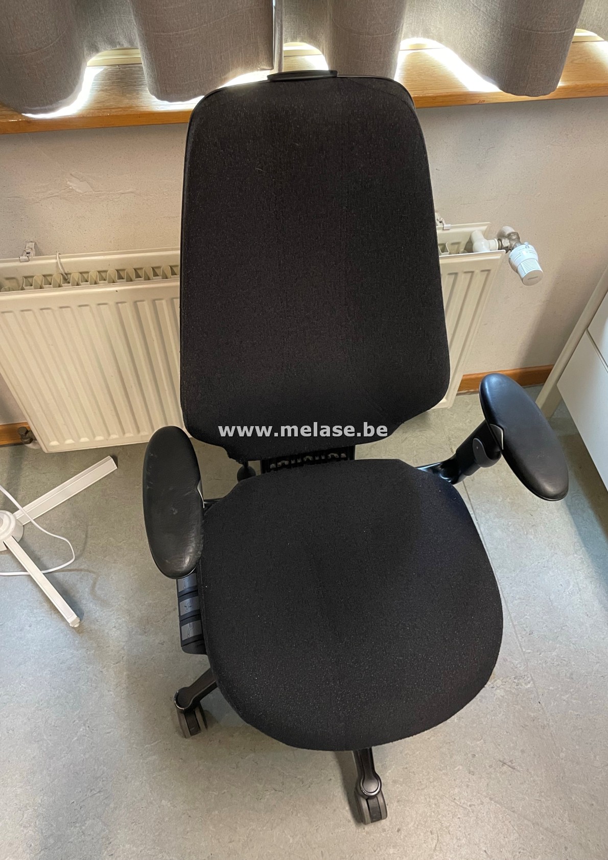 Bureelstoel zonder kopsteun