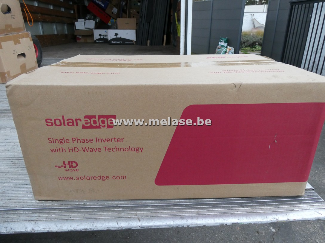 Single Phase inverter "Solar Edge"