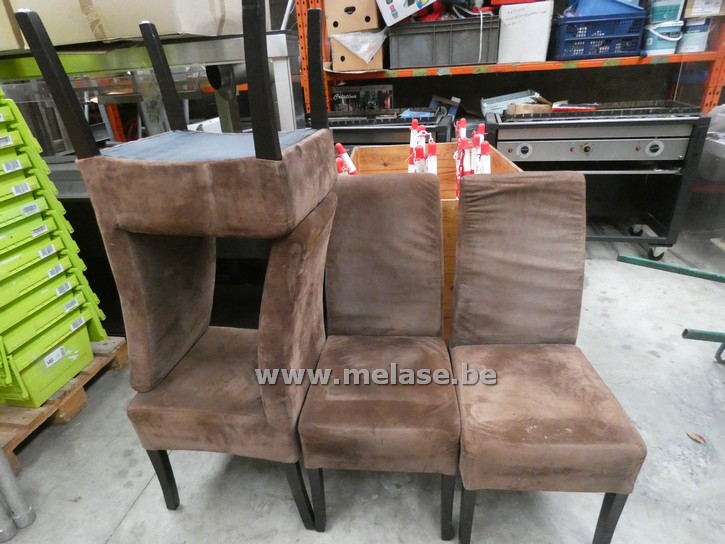 Stoelen "bruin"