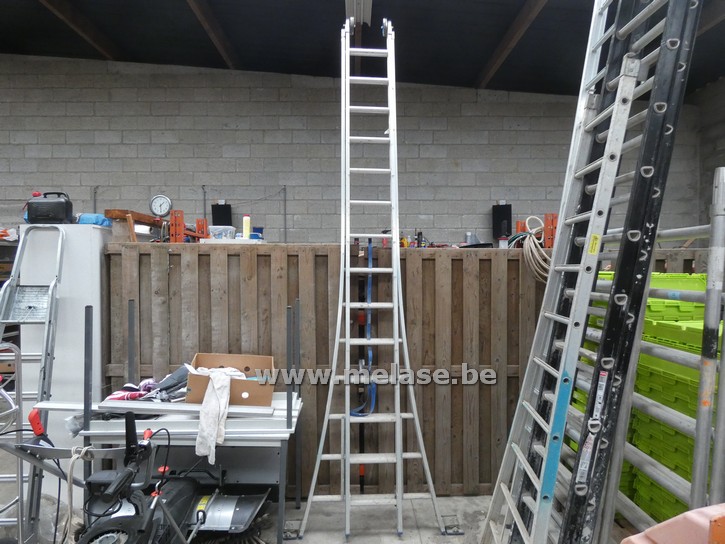 Alu ladder "Solide"