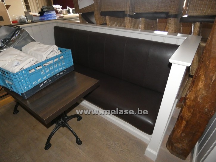 Bank "lederlook"
