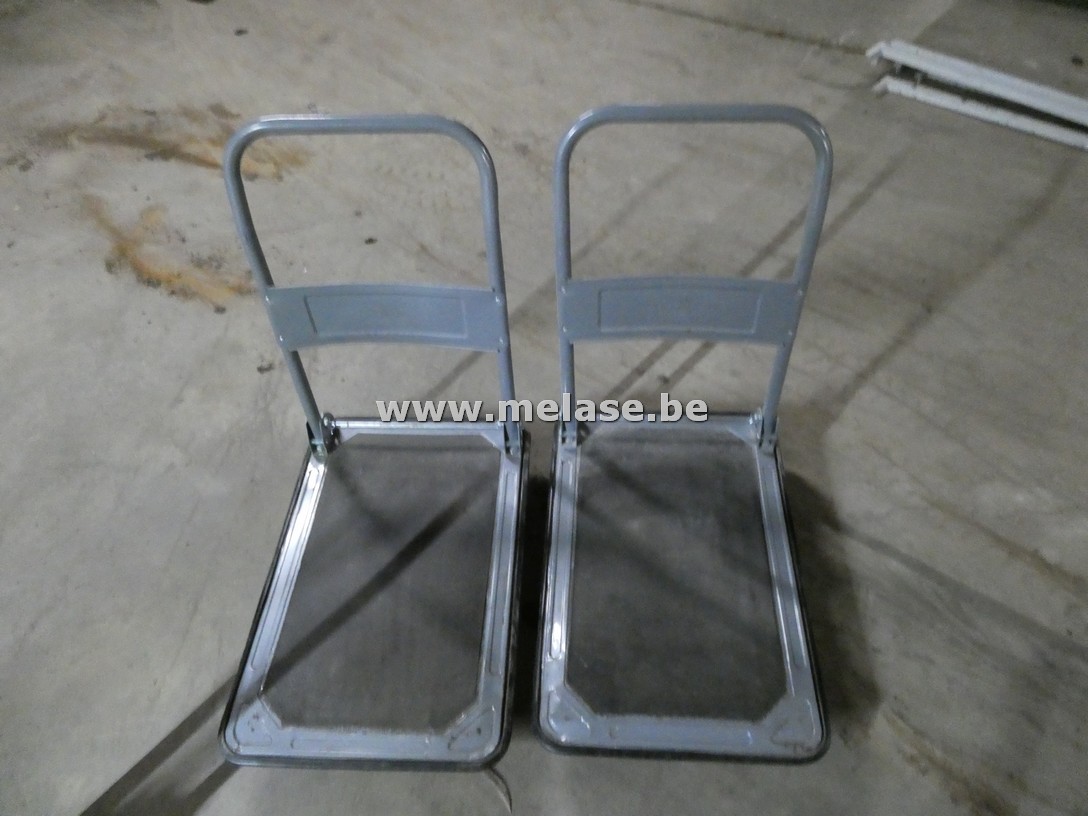 Plooibare transportkarretjes