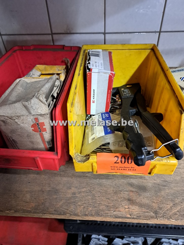 Klinknageltang + klinknagels