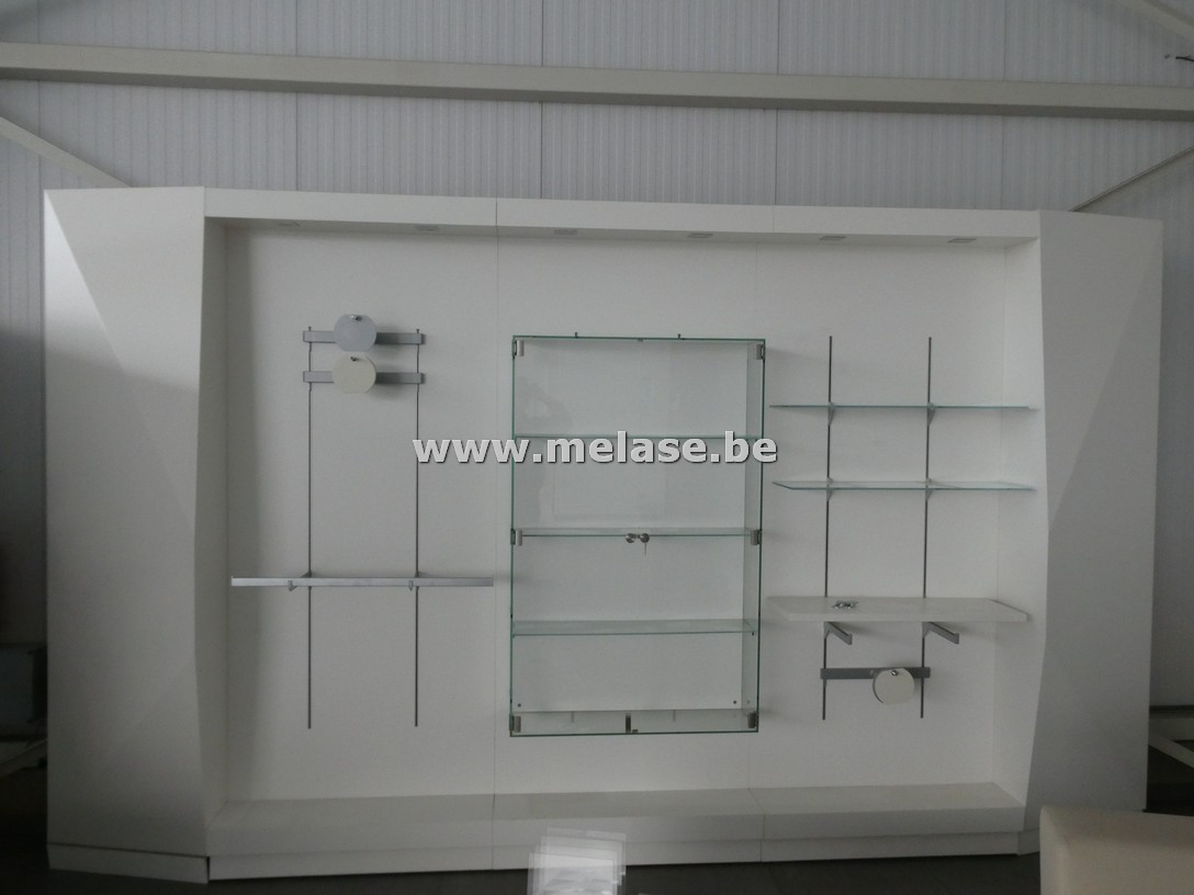 Presentatie/accessoires wand 