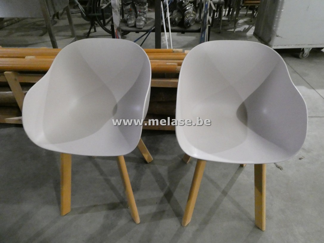 Kuipstoelen "beige"