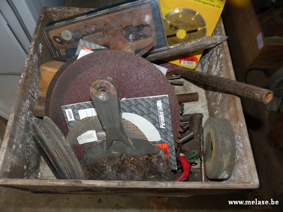 Bak divers gereedschap