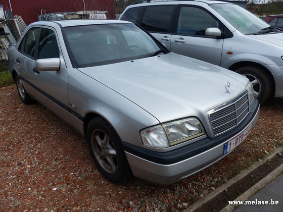 Mercedes C400i - chassis: WDB202018A484102 - afgelezen tellerstand: 181.402 - 2 sleutels aanwezig - géén boorddocumenten