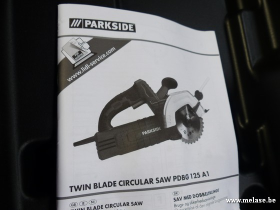 Dubbelbladzaag "Parkside"