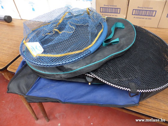 Leefnet en schepnet + draagtas