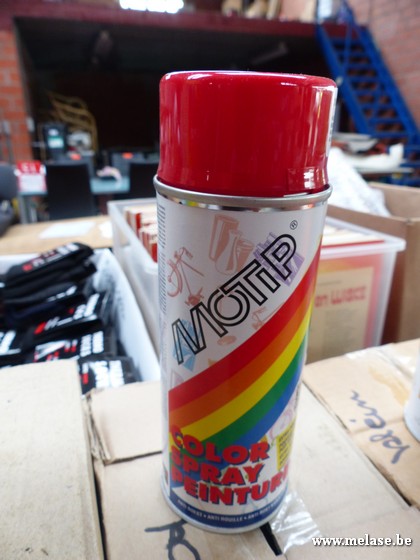 Color spray "rood"