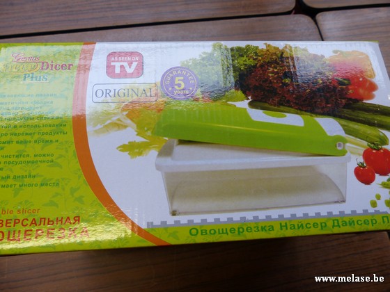 Groentensnijders "Nicer Dicer"
