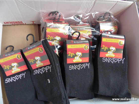 Damessokken "Snoopy"