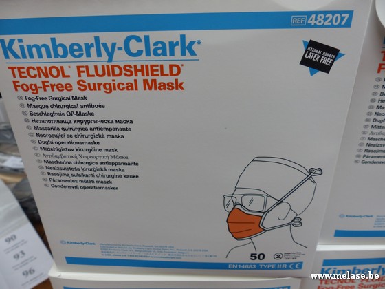 Mondmaskers "Kimberley-Clark"