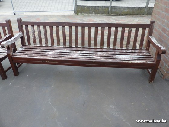 Tuinbank in teak