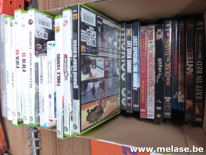 DVD's + XBOX360 spelen
