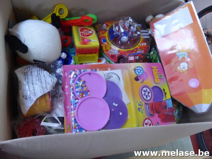 Doos kinderspoelgoed