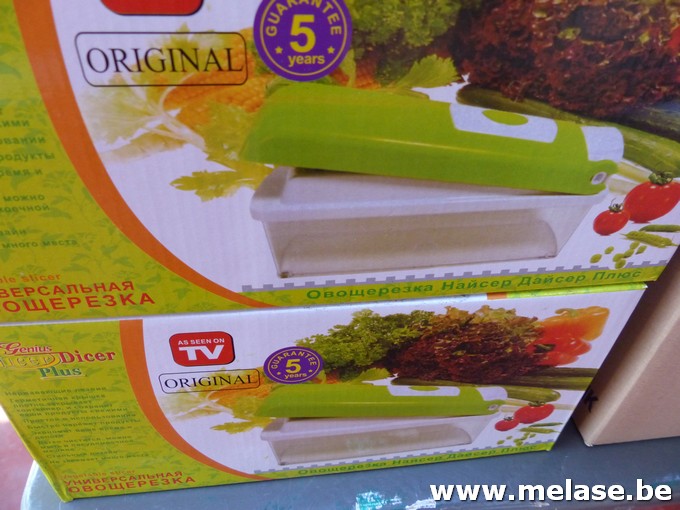 Groentensnijders "Nicer Dicer"