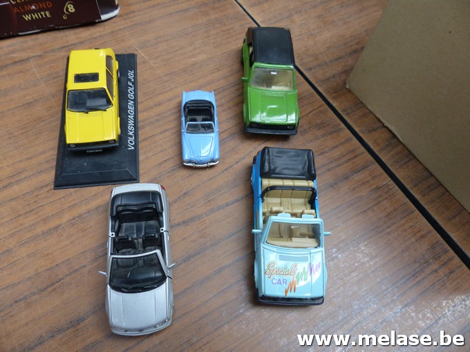 Miniatuur auto's "VW"