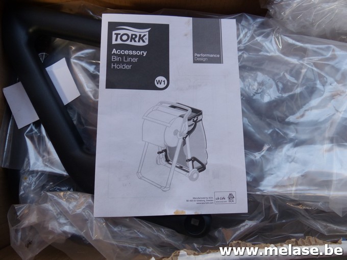 Papierrol- en vuilnisbakhouder "Tork"