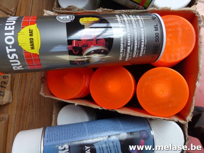Spuitbussen "Rust Oleum"