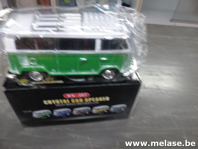 Radio "VW bus - groen"