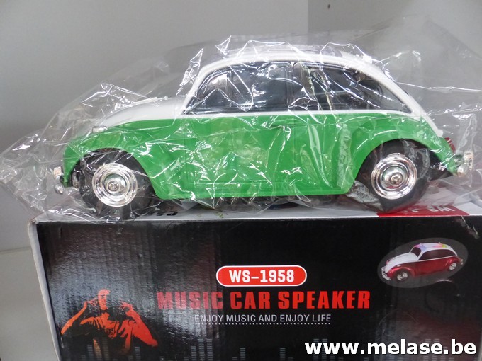 Radio "VW kever - groen"