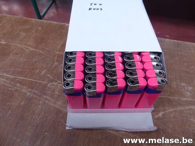 Aanstekers "roze"