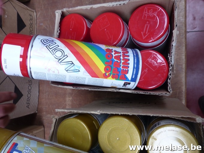 Colorspray  "Motip - RAL 3002"