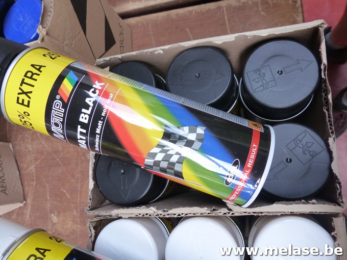 Colorspray  "Motip - zwart"