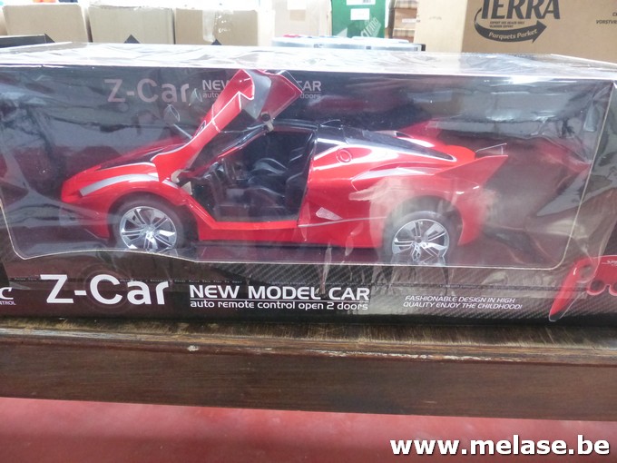 Auto op afstandsbediening "Z-car - rood"