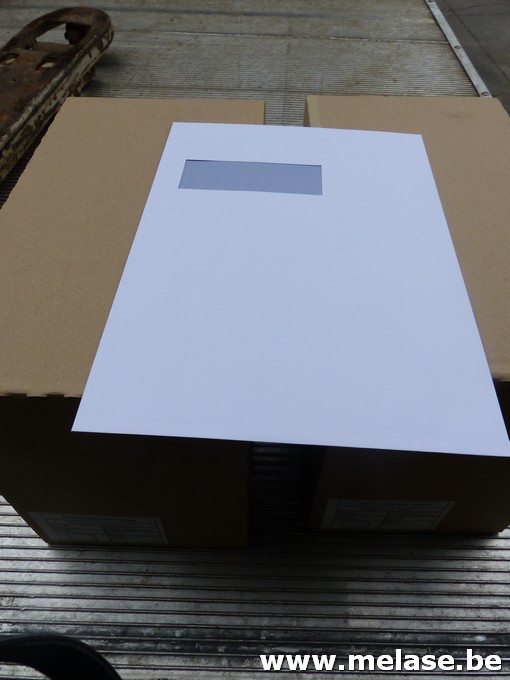 Enveloppen met venster