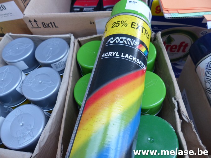 Lakspray "Motip - groen"