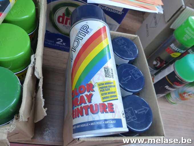 Colorspray "Motip - blauw"