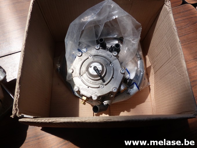 Converter voor gasinstalatie