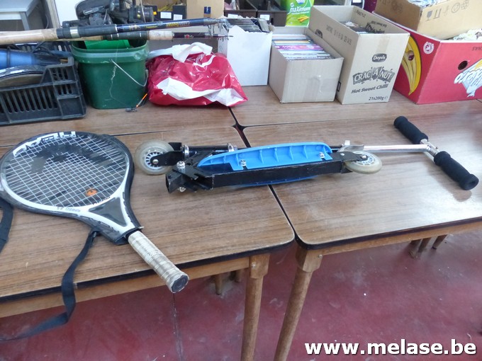 Tennisracket + step