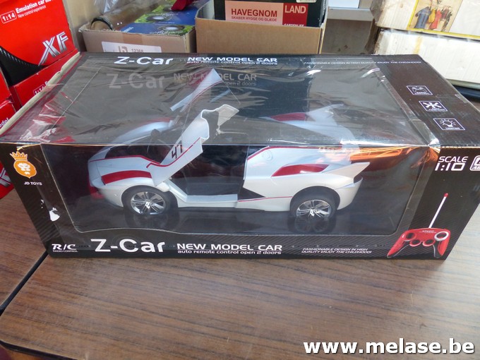 Auto op afstandsbediening "Z-Car - grijs"
