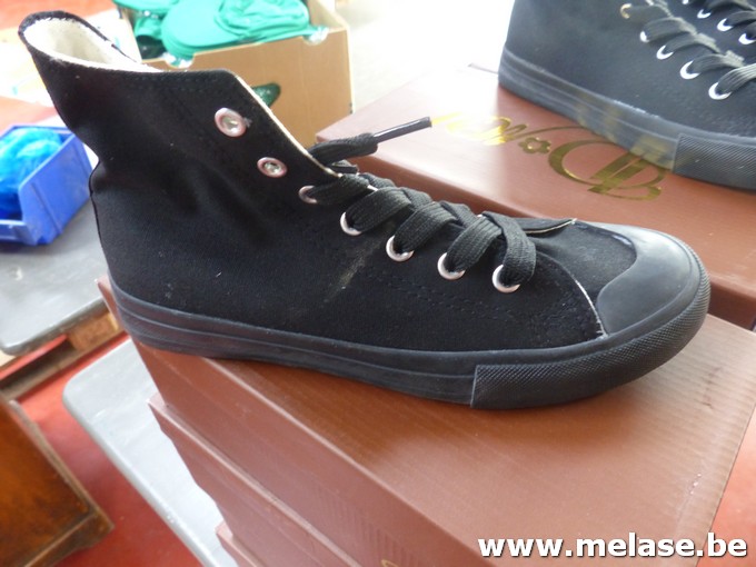 Sneakers "zwart"