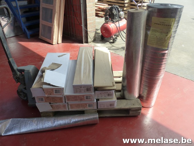 Parket + vloerisolatie