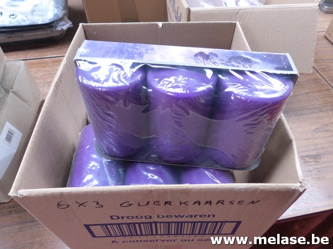 Geurkaarsen "paars"