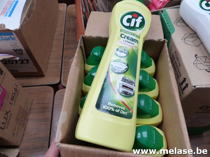 Schuurcrème "CIF - citroen"