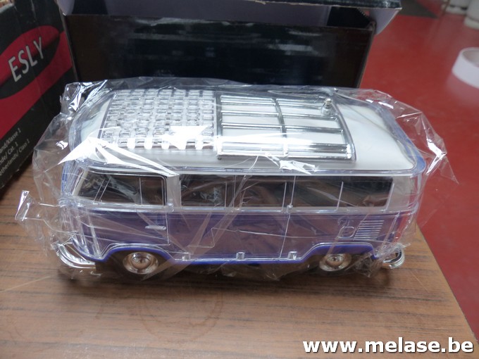 Muziekbox "VW bus - blauw"