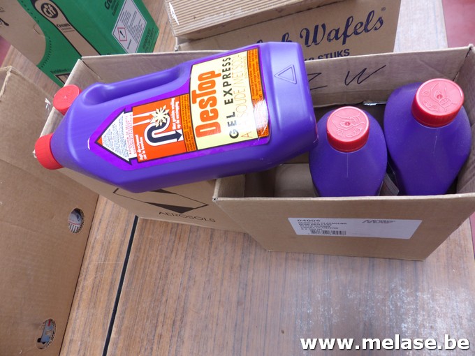 Ontstopper "Destop met soda"
