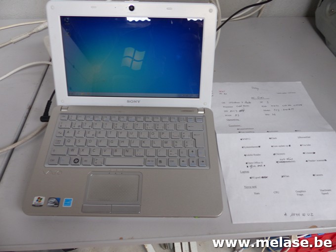 Mini laptop "Sony Vaio"