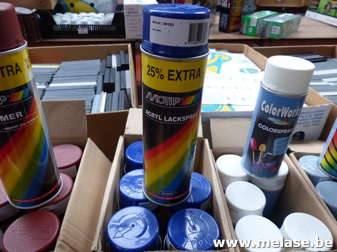 Acryl lackspray "Motip - RAL5002"