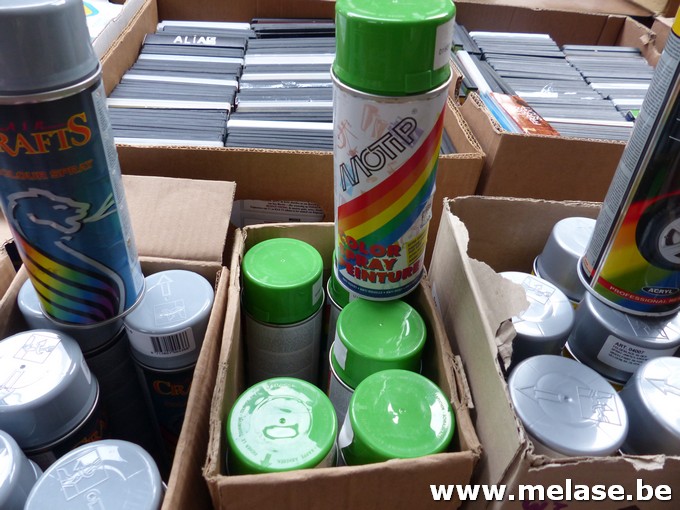 Color spray "Motip - geelgroen - RAL6018"