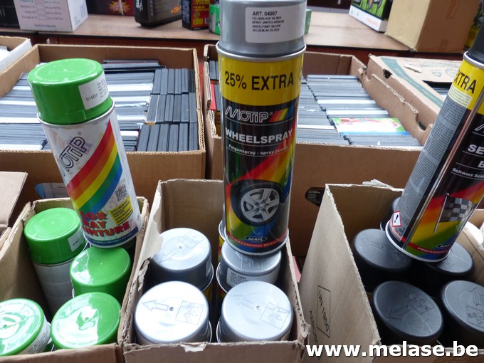 Wheelspray "zilver"